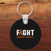 Shirt zur Sensibilisierung für den Blutkrebs3 Schlüsselanhänger (Rückseite)