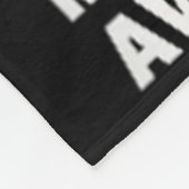 Shirt zur Sensibilisierung für seltene Krankheiten Fleecedecke (Ecke)