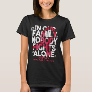 Shirt zur Sensibilisierung für Sepsis in dieser Fa