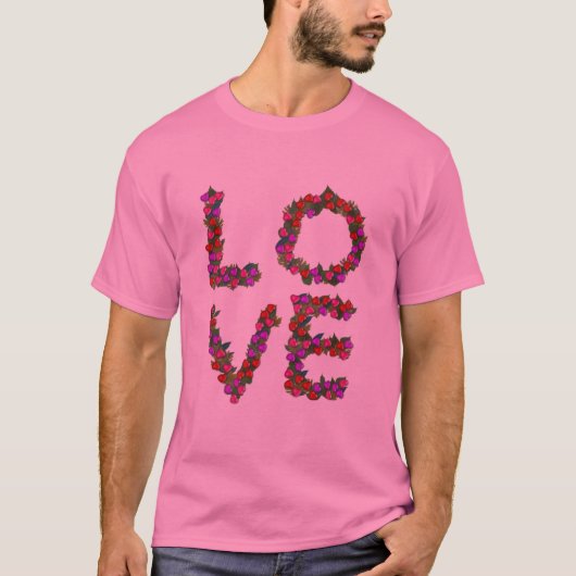 Shirt zur Weihnachtszeit - Rosa (Vorderseite)