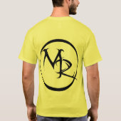 Shirtgelb T-Shirt (Rückseite)