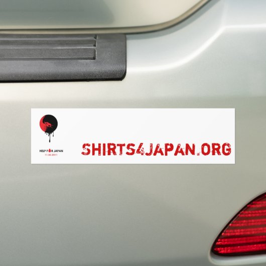 Shirts4Japan Autoaufkleber (Auf Auto)