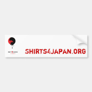 Shirts4Japan Autoaufkleber