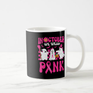 Shirts am Brustkrebs Frauen Halloween Oktoberwoche Kaffeetasse