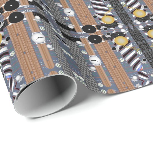 Shirts Belts Krawatte Mode Geschenkpapier (Rolleneckpunkt)