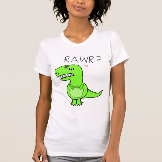 Shirts der Damen-T-Rex (Vorderseite)