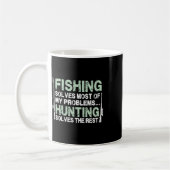 Shirts der Jagd auf Männer und Jäger Kaffeetasse (Links)