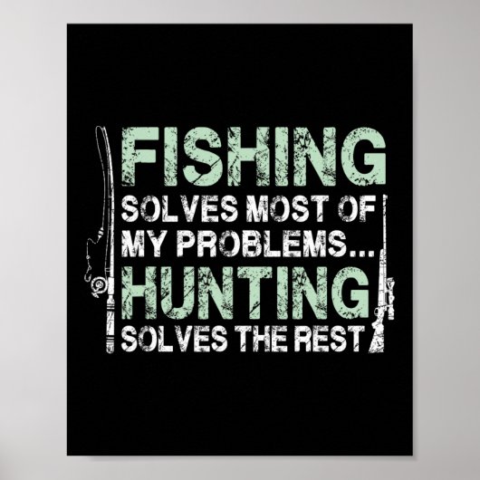 Shirts der Jagd auf Männer und Jäger Poster (Vorne)