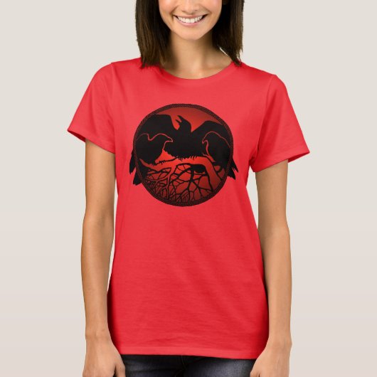 Shirts der "Raven Art" (Vorderseite)