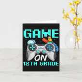 Shirts der zwölften Klasse, der Funny Gamer Boy Zu Karte (Gelbe Blume)