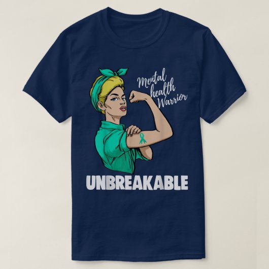 Shirts des Bewusstseins für psychische Gesundheit  (Design vorne)