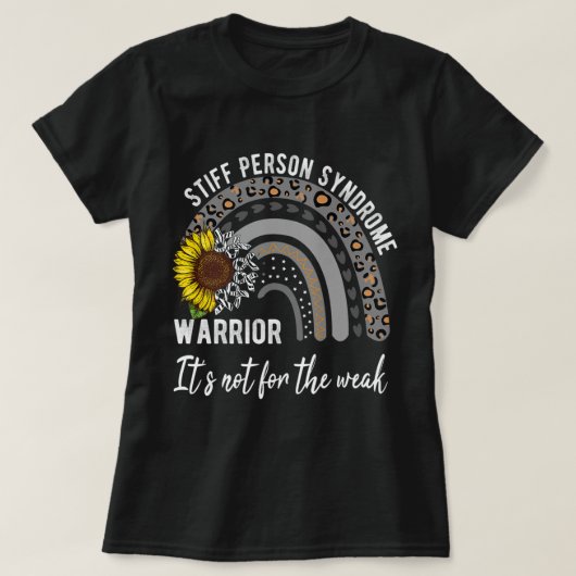 Shirts des Stiff-Person-Syndroms, Sensibilisierung (Design vorne)