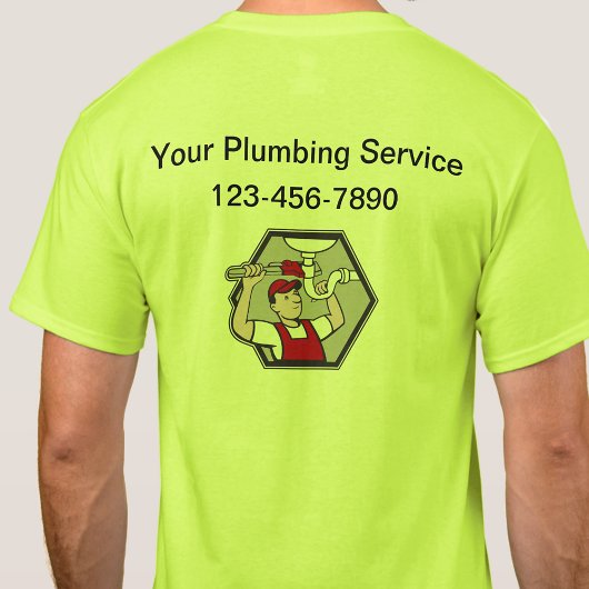 Shirts für das Retro-Installations-Service-Logo