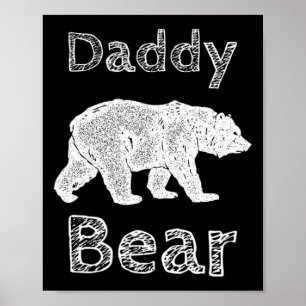 Shirts für Männer Funny Daddy Bären T Shirt Vather Poster