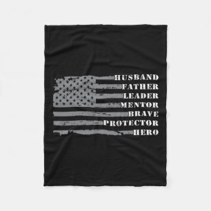 Shirts für Männer Vintag Husband Retro Daddy Vathe Fleecedecke