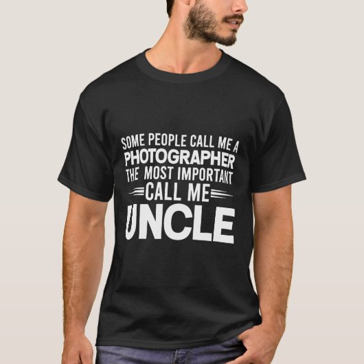 Shirts für männliche Fotografen (Vorderseite)