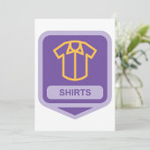 Shirts Icon Einladungen