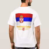 Shirts "Serbischer Stolz" (Rückseite)