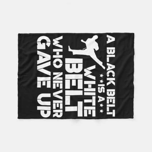 Shirts Taekwondo Karate Fleecedecke (Vorderseite (Horizontal))