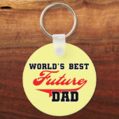 Shirts und Geschenke: Der beste Vater der Welt Schlüsselanhänger (Vorderseite)