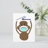 Shirts und Geschenke von Zahnstocher - Adortable Postkarte (Stehend Vorderseite)