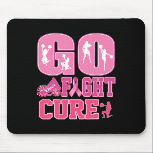 Shirts von Brustkrebs nach dem Motto "Cheerleader" Mousepad