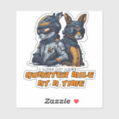 Shirts von Nutztieren Aufkleber (Blatt)