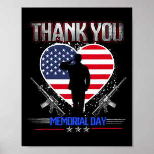 Shirts zum Tag der amerikanischen Flaggen für Männ Poster