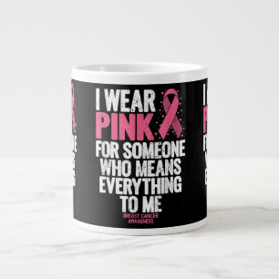 Shirts zur Sensibilisierung für Brustkrebs bei Fam Jumbo-Tasse