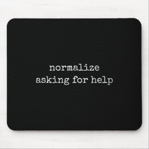 Shirts zur Sensibilisierung für psychische Gesundh Mousepad