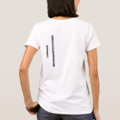 Shirtt-stück Spaghettis capoeira Kriegskünste T-Shirt (Rückseite)