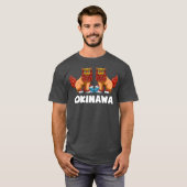 Shisa Dog Guardian Lions Okinawa Japan Geschenk T-Shirt (Vorne ganz)