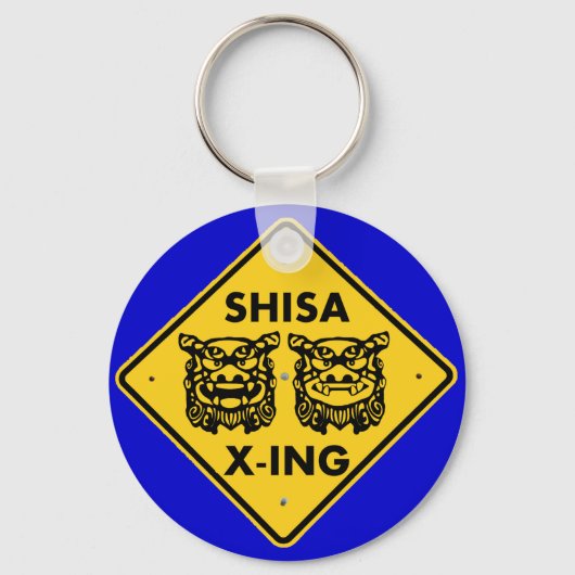 Shisa X-ing Schlüsselanhänger (Vorderseite)