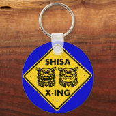 Shisa X-ing Schlüsselanhänger (Vorderseite)