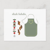 Shish Kebabs Postkarte (Vorderseite)
