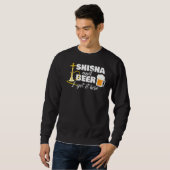 Shisha Beer Hookah Steam Smoke Sweatshirt (Vorne ganz)