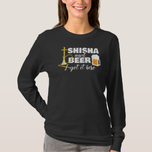 Shisha Beer Hookah Steam Smoke T-Shirt