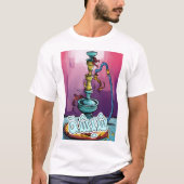 Shisha Hookah Arabic Coffee Shops - ش ي ش ة T-Shirt (Vorderseite)