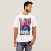 Shisha Hookah Arabic Coffee Shops - ش ي ش ة T-Shirt (Vorne ganz)