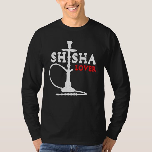 Shisha Hookah Steam Smoke T-Shirt (Vorderseite)