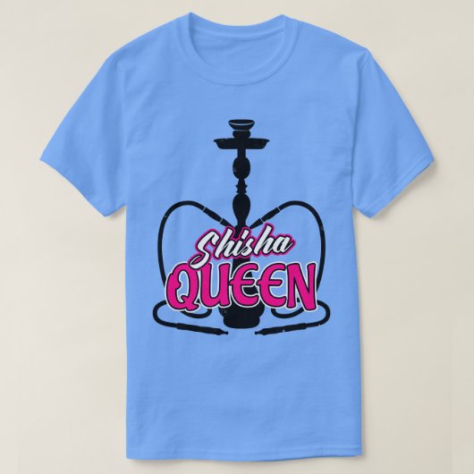 Shisha Hookah Water Pipe Ladys T-Shirt (Design vorne)
