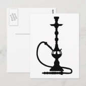 Shisha Postkarte (Vorne/Hinten)