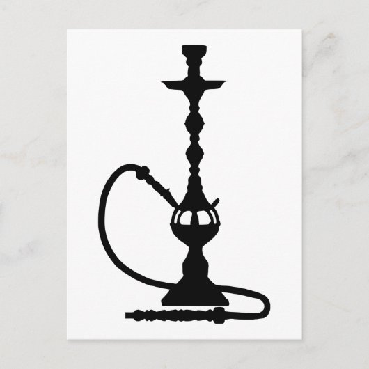 Shisha Postkarte (Vorderseite)