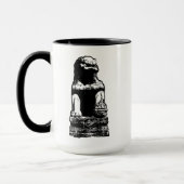 Shishi Löwe-HundeTasse Tasse (Links)