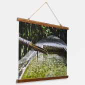 'Shishidoshi Wandteppich Mit Holzrahmen (Gewinkelt)