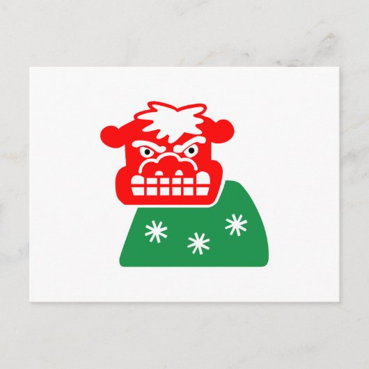 Shishimai Postkarte (Vorderseite)