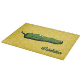 Shishito Chili Pepper Cutting Board Schneidebrett (Ecke)