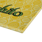 Shishito Chili Pepper Cutting Board Schneidebrett (Ecke)