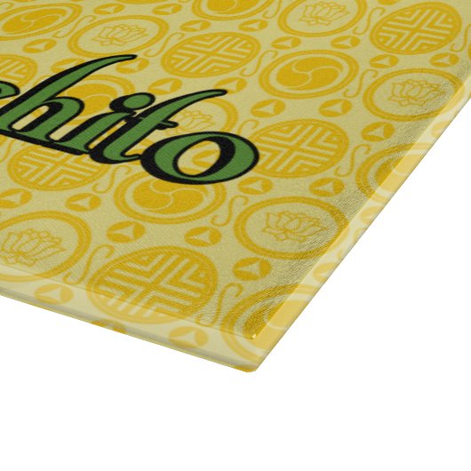 Shishito Chili Pepper Cutting Board Schneidebrett (Ecke)