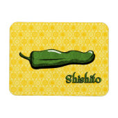 Shishito Chili Pepper Flexible Magnet (Horizontal)